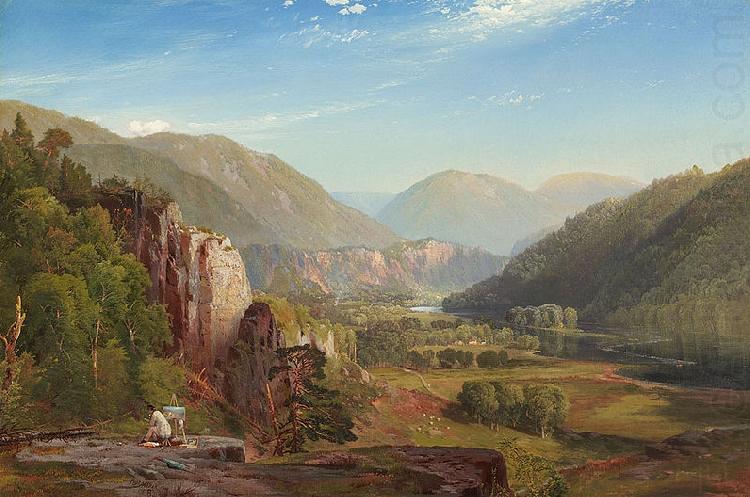 Thomas Moran Juniata china oil painting image